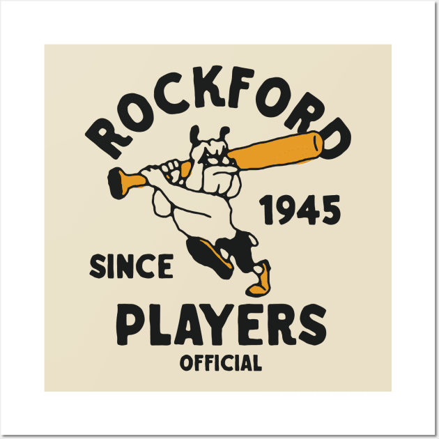 Rockford Players Wall Art by Megflags